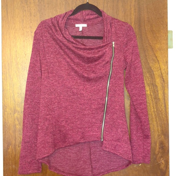 Maurice’s Maroon Sweater Size Medium - Picture 1 of 3
